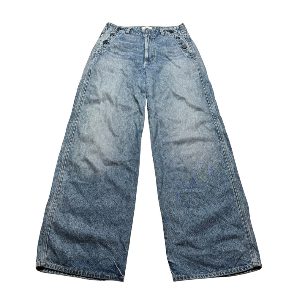 CITIZENS OF HUMANITY Boardwalk Sailor Trouser Jeans Blue Wide Leg Women's 27